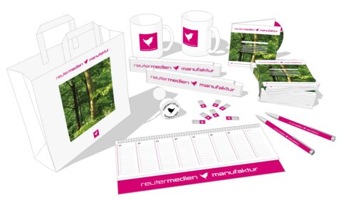 Grafikdesign aus der Eifel für Taschen Werbeartikel Kalender Tassen
